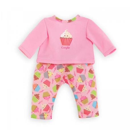 Pyjama 2 pièces à motifs cupcakes pour poupée Ma Corolle - COROLLE - Enfant - Rose - Mixte - A partir de 3 ans ROSE 1 - vertbaudet enfant 