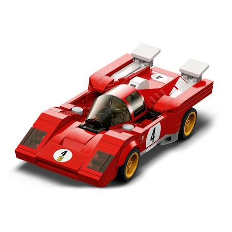 LEGO® 76906 Speed Champions 1970 Ferrari 512 M Modèle Réduit de Voiture de Course, Jouet de Construction pour Enfants ROUGE 2 - vertbaudet enfant 