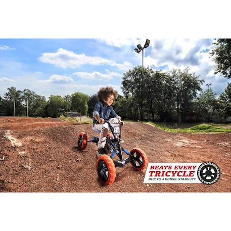 Kart à pédales BERG Buzzy Nitro - Orange - Pour enfant de 2 à 5 ans ORANGE 2 - vertbaudet enfant 