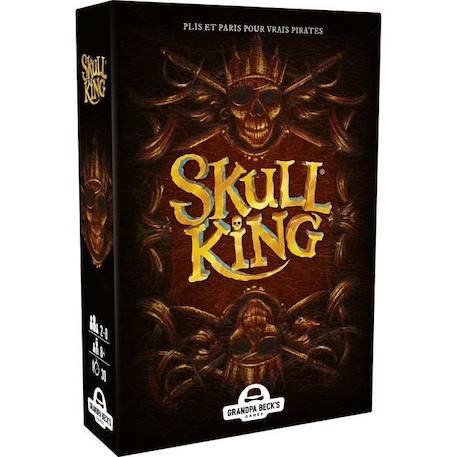 Jeu de cartes Skull King - Blackrock - Version française 2022 - 2 joueurs ou plus - Mixte - Marron MARRON 1 - vertbaudet enfant 