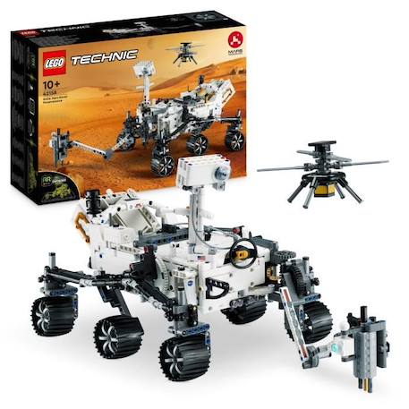 LEGO® Technic 42158 NASA Mars Rover Perseverance, Jouet Découverte de l'Espace, avec AR App BLANC 1 - vertbaudet enfant 