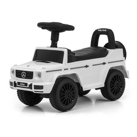 Porteur pour enfant Mercedes G350d S Blanc - Milly Mally - 4 roues - Charge 25 kg BLANC 1 - vertbaudet enfant 