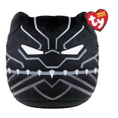 -Jouet en peluche - TY - Marvel Squish a boos Small - Black panther