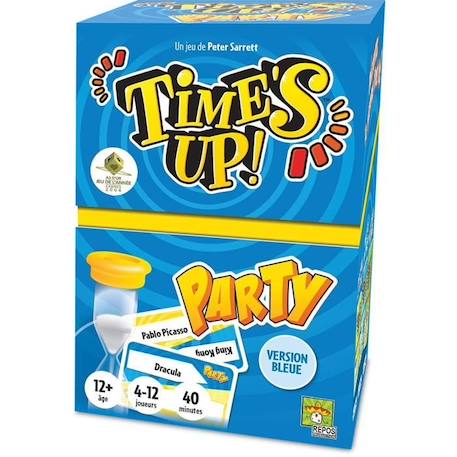 Asmodée - Repos Production - Time's Up! : Party - Version Bleue - Jeu de société - À partir de 12 ans - 4 à 12 joueurs - 40 minutes BLEU 4 - vertbaudet enfant 