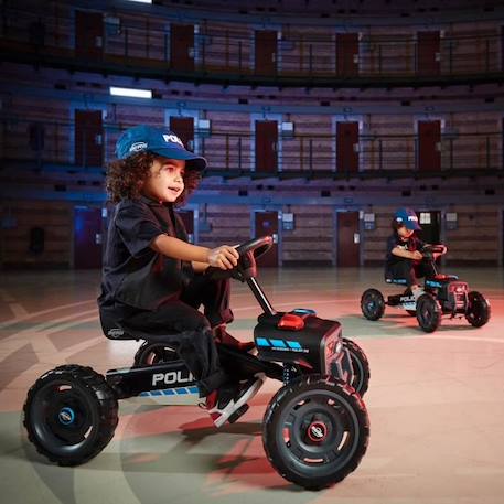 Kart Buzzy Police - BERG - Pour Enfant de 2 à 5 ans - 4 Roues - Poids Max 30 kg NOIR 2 - vertbaudet enfant 