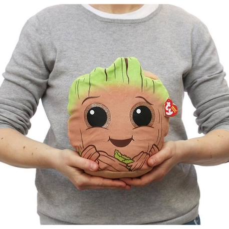 Jouet en peluche - TY - Marvel Squish a boos Small - Groot - Mixte - Multicolore - A partir de 6 ans BLANC 2 - vertbaudet enfant 