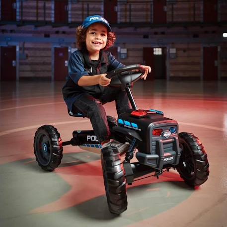 Kart Buzzy Police - BERG - Pour Enfant de 2 à 5 ans - 4 Roues - Poids Max 30 kg NOIR 4 - vertbaudet enfant 