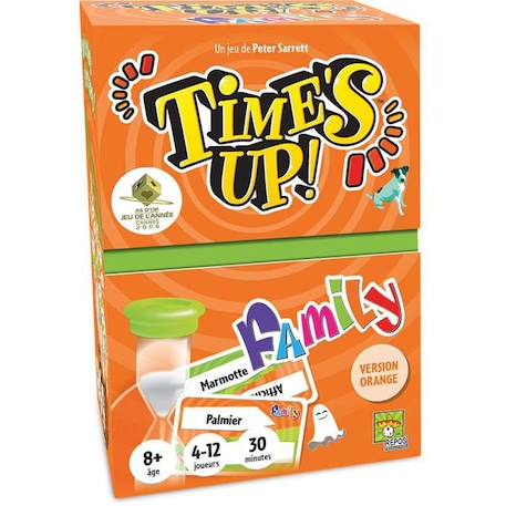 Asmodée - Repos Production - Time's Up! : Family - Version Orange - Jeu de société - À partir de 8 ans - 4 à 12 joueurs - 30 ORANGE 4 - vertbaudet enfant 