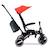 Asalvo - Tricycle Discovery - rouge BLANC 3 - vertbaudet enfant 