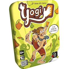Jouet-Jeux de société-Jeu d'ambiance - GIGAMIC - Yogi - Pour enfants à partir de 8 ans - Cartes tout-terrain - 3 joueurs ou plus