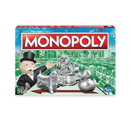 MONOPOLY - Jeu pour la famille et les enfants - 2 à 6 joueurs - dès 8 ans - Cartes choisies par le public incluses VERT 1 - vertbaudet enfant 