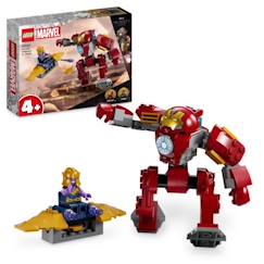 -LEGO® Marvel 76263 La Hulkbuster d’Iron Man Contre Thanos, Jouet de Super-Héros Basée sur Avengers : Infinity War