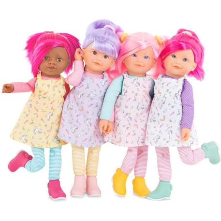Poupée Corolle - Mes Rainbow Dolls - Celena - 40 cm - Fun et colorée ROSE 4 - vertbaudet enfant 