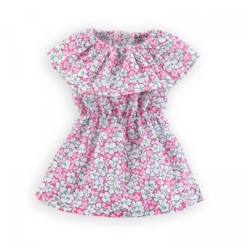 -Robe Rose Fleurie pour Poupée Ma Corolle - Corolle