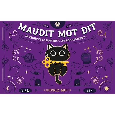 Asmodee - Cocktail Games - Maudit Mot Dit - Jeu de société - Jeu d'ambiance - A partir de 12 Ans - 3 à 6 Joueurs - 30 Min VIOLET 3 - vertbaudet enfant 