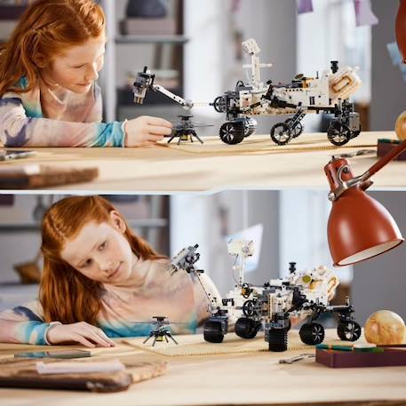 LEGO® Technic 42158 NASA Mars Rover Perseverance, Jouet Découverte de l'Espace, avec AR App BLANC 5 - vertbaudet enfant 