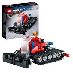 Jouet-Jeux d'imagination-LEGO® Technic 42148 La Dameuse,  2-en-1, Jouet de Construction, avec Motoneige, Maquette Véhicule