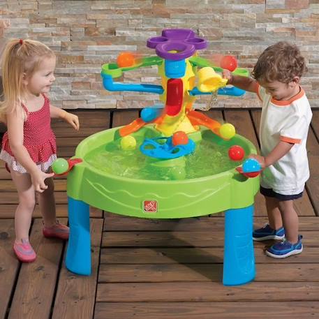 Table de jeu Busy Ball - STEP2 - Avec 13 accessoires - Pour enfant de 18 mois et plus VERT 1 - vertbaudet enfant 