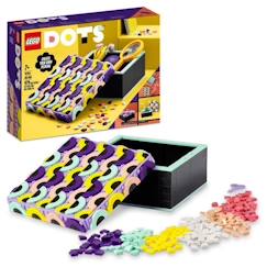Jouet-LEGO® 41960 DOTS La Grande Boîte, Activité Manuelle pour Créer un Espace de Rangement pour Chambre d'Enfants, dès 6 ans