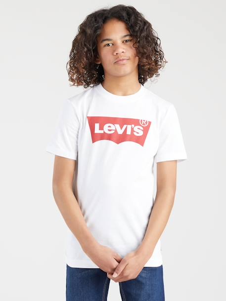 T-shirt Batwing LEVI'S blanc+bleu 4 - vertbaudet enfant 