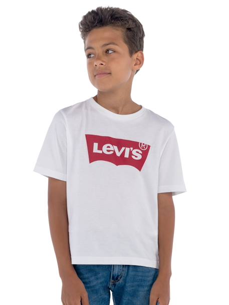T-shirt Batwing LEVI'S blanc+bleu 6 - vertbaudet enfant 