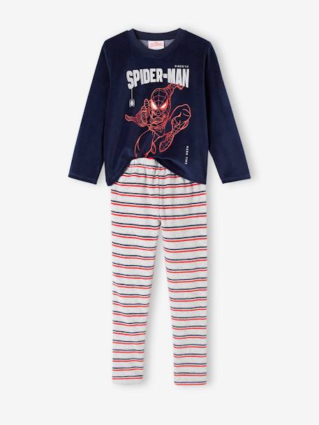 Pyjama garçon Marvel® Spider-Man en velours marine 1 - vertbaudet enfant 