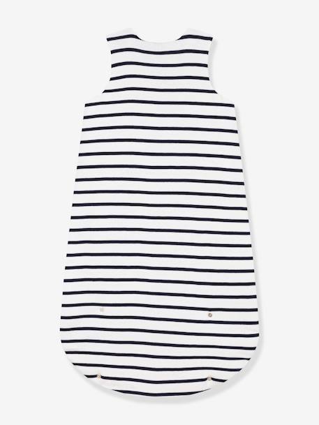 Gigoteuse à rayures en coton PETIT BATEAU blanc imprimé 4 - vertbaudet enfant 