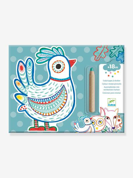 Animaux à révéler - bleu 1 - vertbaudet enfant 