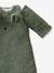 Gigoteuse hiver manches amovibles en polaire Ours GREEN FOREST beige foncé+écru+vert sauge 14 - vertbaudet enfant 