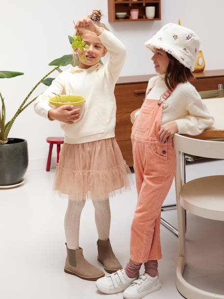 Lot de 2 collants torsades fille bois de rose 3 - vertbaudet enfant 