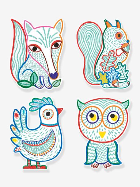 Animaux à révéler - bleu 3 - vertbaudet enfant 