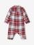 Pyjama de Noël bébé en flanelle capsule 'Happy Family' carreaux rouge 4 - vertbaudet enfant 