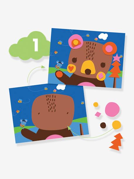 Coffret 6 activités - La Souris et ses Amis - multicolore 2 - vertbaudet enfant 