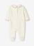 Pyjama Noël bébé fille brodé en velours écru 3 - vertbaudet enfant 