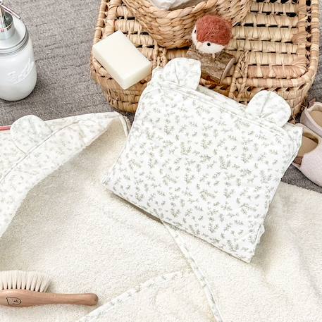 Tapis à langer en coton bio* Petit Buis VERT 2 - vertbaudet enfant 