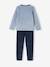 Lot de 2 pyjamas garçon velours tractopelle vert sauge 9 - vertbaudet enfant 