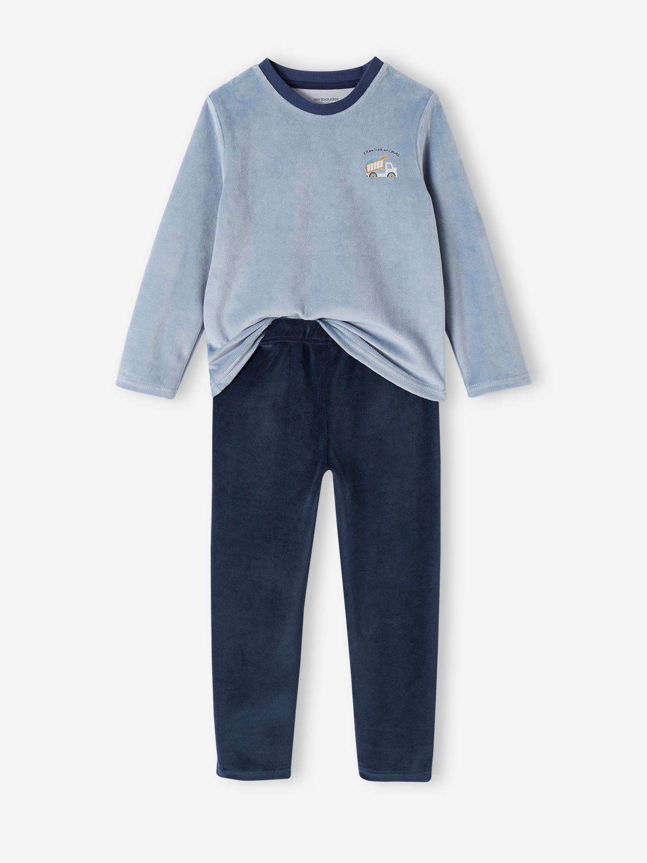 Pyjama 2 Hauts Pour Garçon - Taille 10-11 Ans - Marque George - Occasion En Très Bon état - Bleu