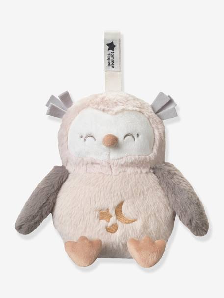 Peluche aide au sommeil lumineuse et sonore Deluxe Ollie la chouette gris 5 - vertbaudet enfant 
