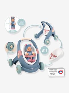 Idées cadeaux bébés et enfants-LS Baby walker 3 en 1 + Poupon - SMOBY
