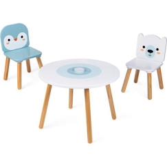 Table et chaises en bois - JANOD - Dès 3 Ans - Banquise  - vertbaudet enfant