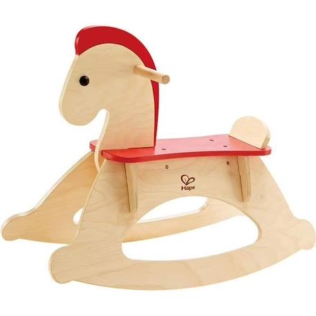 Cheval à bascule évolutif en bois HAPE - Pour enfant de 10 mois et plus - Garantie 2 ans BEIGE 1 - vertbaudet enfant 