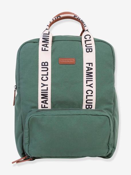 Sac à dos à langer Family Club Signature blanc+écru+marron+noir+vert 31 - vertbaudet enfant 