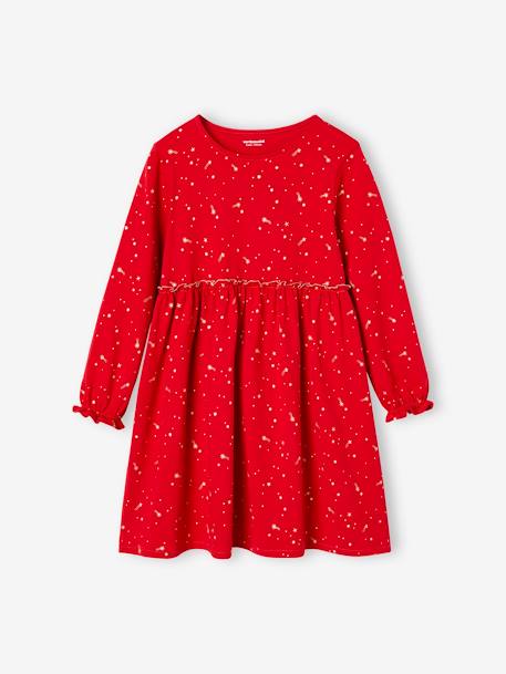 Robe de fête motifs étoiles irisés fille  - vertbaudet enfant