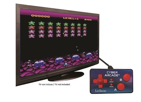 Console TV Cyber Arcade® Plug N' Play - 200 jeux NOIR 2 - vertbaudet enfant 
