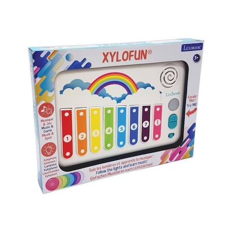 XYLO-FUN Xylophone avec Apprentissage Lumineux de la Musique BLANC 4 - vertbaudet enfant 