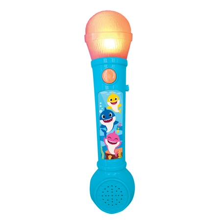 Microphone enfant - LEXIBOOK - Baby Shark - Effets lumineux et sonores - Mixte - Intérieur BLEU 3 - vertbaudet enfant 