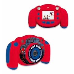 -Appareil photo numérique enfant Spiderman - LEXIBOOK - Ecran LCD 2 pouces - Grand angle 100 degrés - Rouge