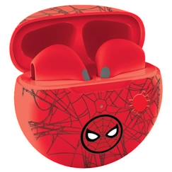 Jouet-Jeux éducatifs-LEXIBOOK - Ecouteurs sans fil Spiderman pour enfants
