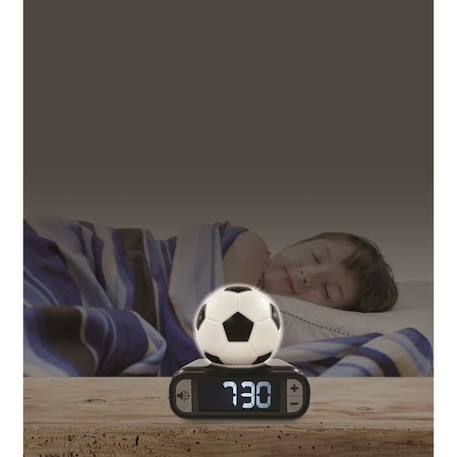 Réveil digital football 3D avec effets sonores - LEXIBOOK - pour enfant BLANC 3 - vertbaudet enfant 