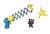 Malette de jeu Les Minions en forme de personnage Bob JAUNE 3 - vertbaudet enfant 